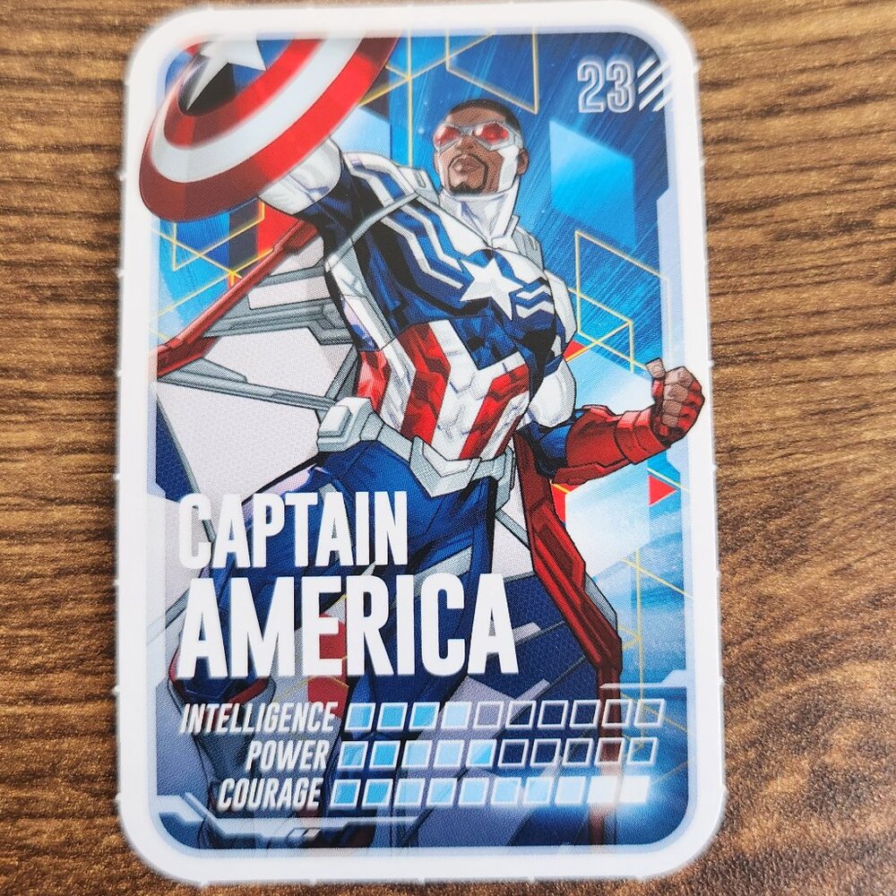 Loblaws Marvel Card - 23 Captain America - MAKE A BUNDLE!!